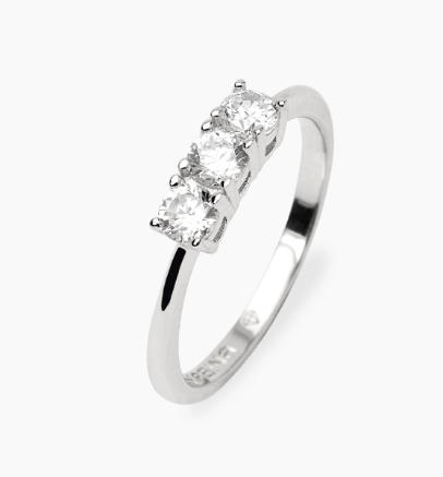 Anello Mabina Donna in Argento Diamante Lab Grown 0.45 Ct 523500-13 - 523500-13